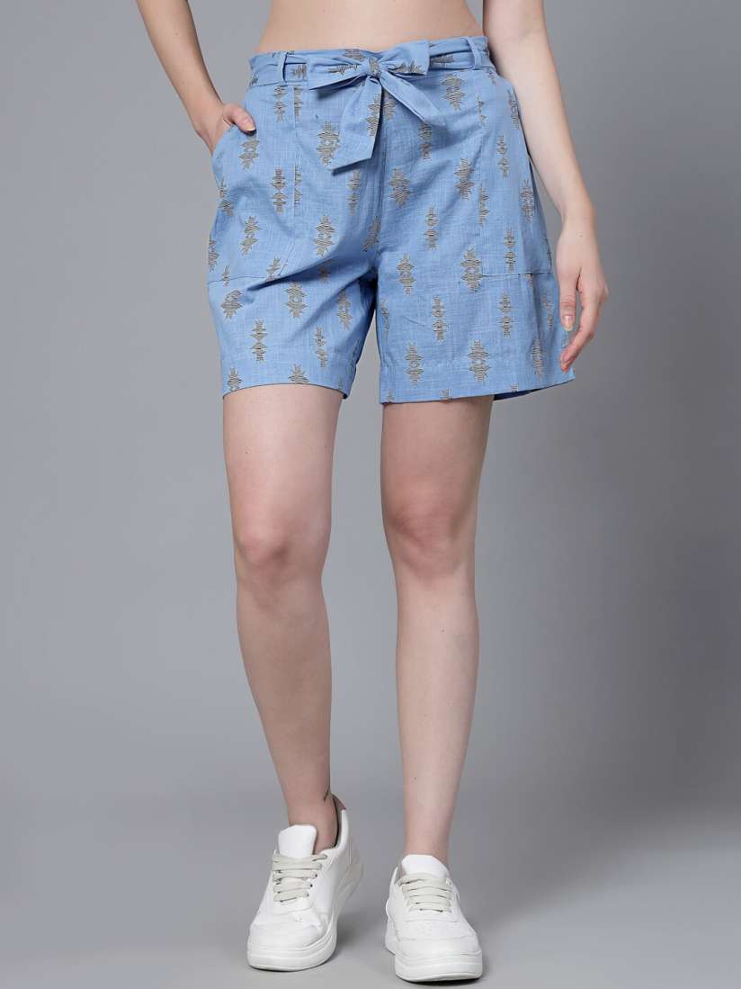 Buy Ramas Women Conversational Printed Cotton Shorts Shorts for Women 24894078 Myntra