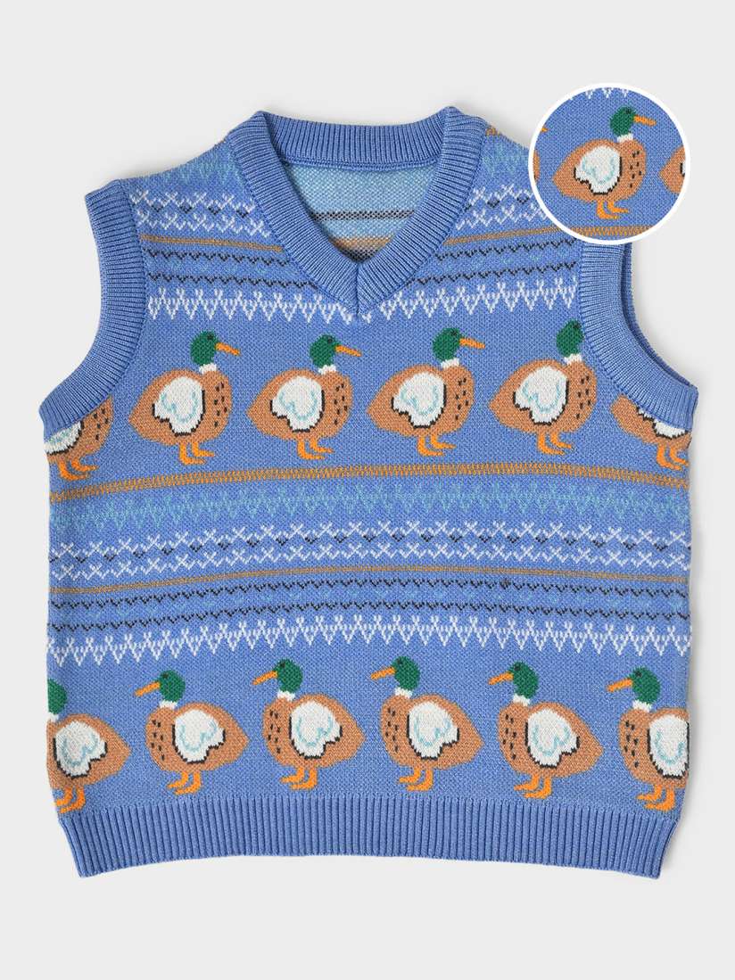 Buy MiArcus Kids Self Design Sleeveless Sweater Sweaters for Unisex Kids 24905122 Myntra