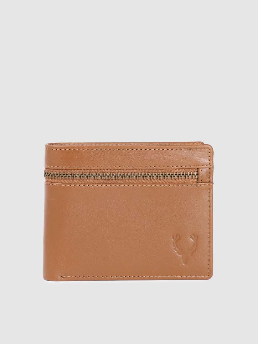 Buy Allen Solly Men Solid Leather Two Fold Wallet Wallets for Men 24911970 Myntra