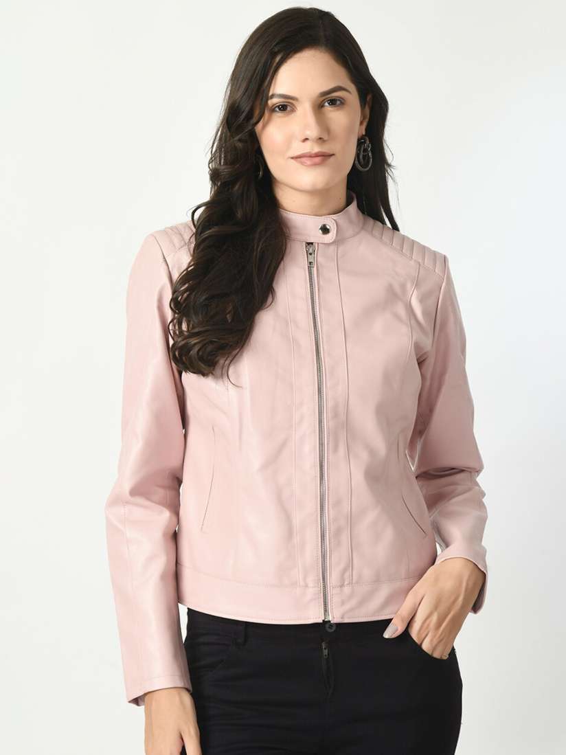 Biker jacket myntra new arrivals