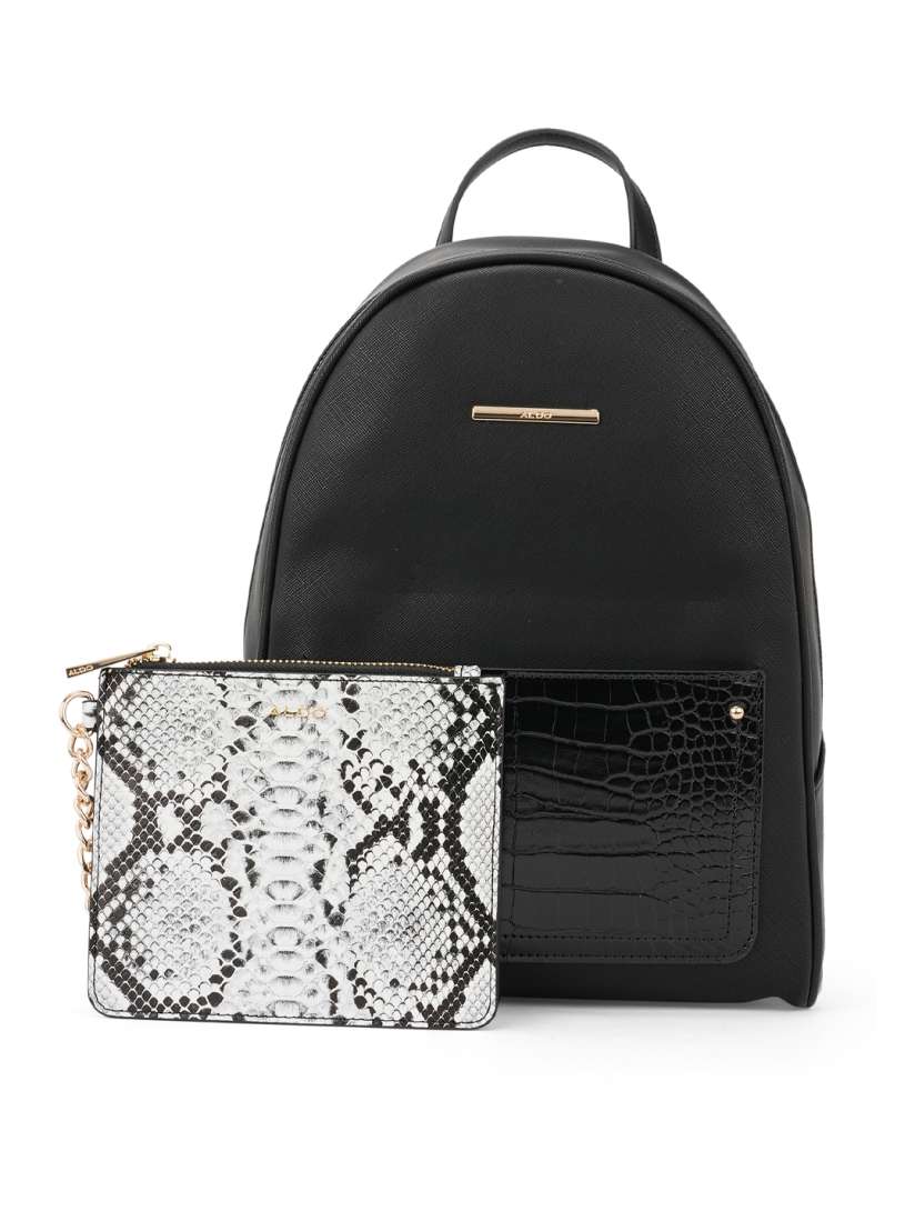Buy ALDO Women Croc Textured Detail Small Sized Backpack 7L Backpacks for Women 24924036 Myntra