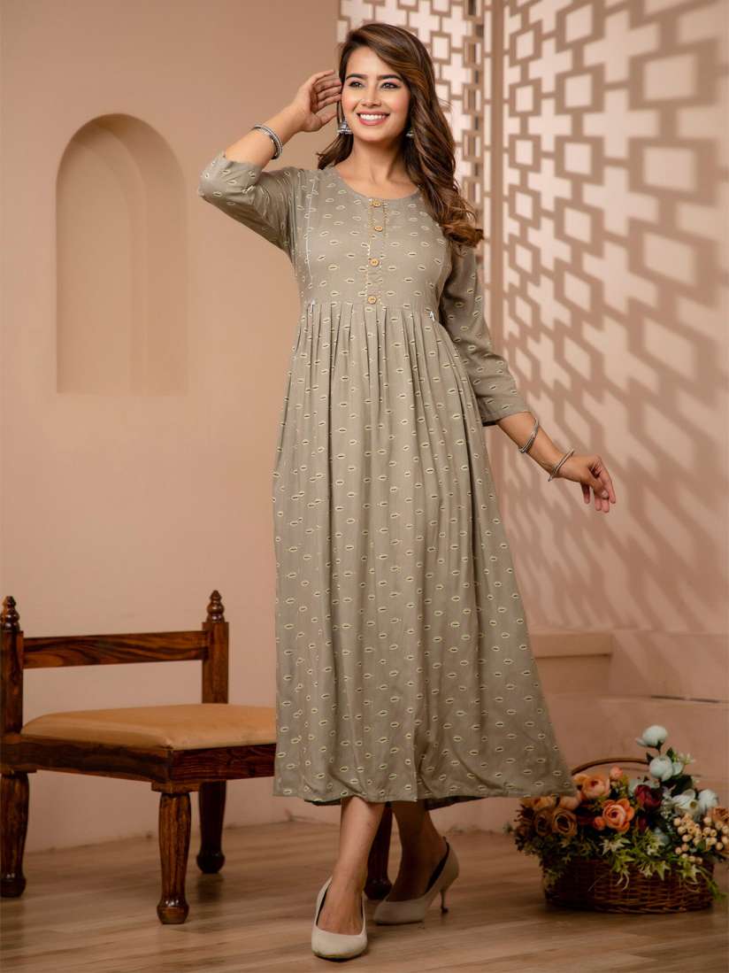 Buy Mialo fashion Conversational Printed Fit and Flared Midi Maternity Feeding Dress Dresses for Women 24925068 Myntra