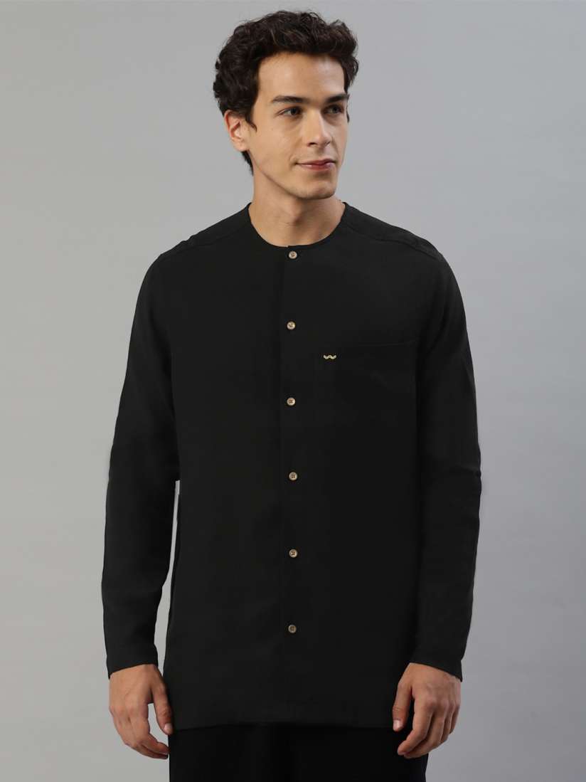 Collarless casual shirts online