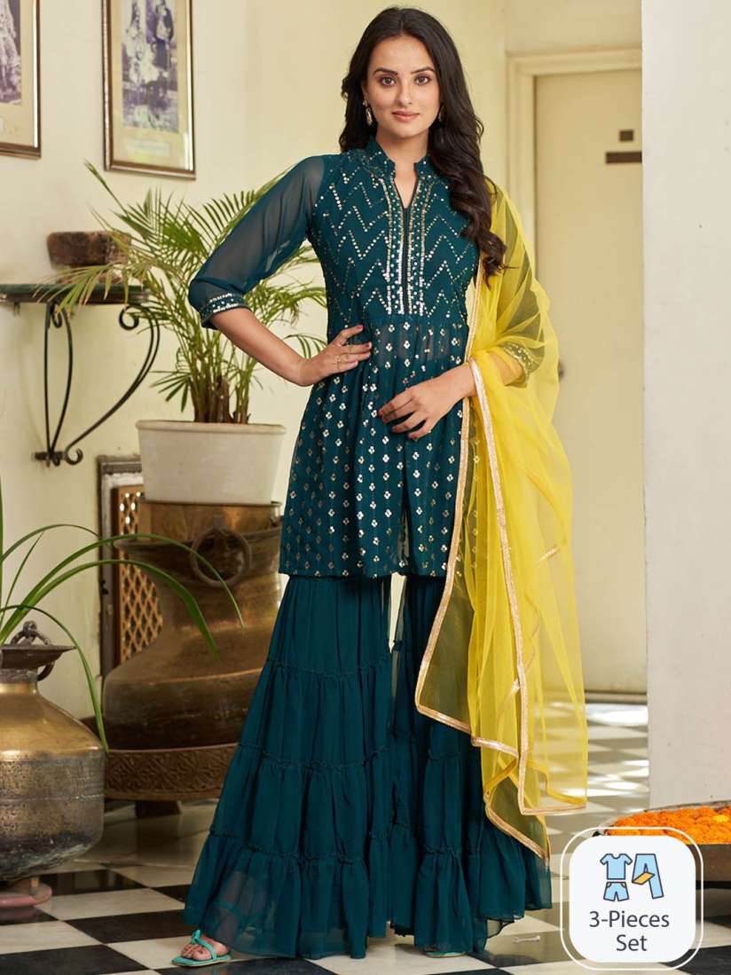 Sharara set myntra sales