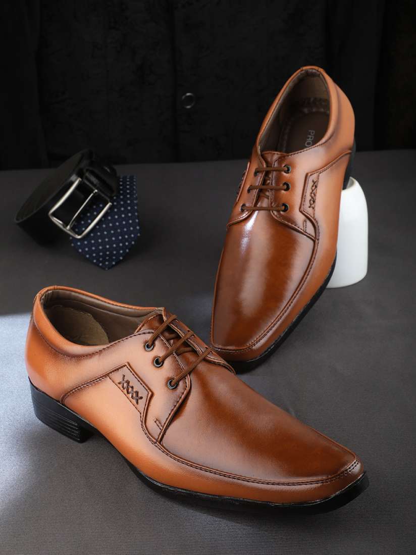 Provogue lace up formal shoes best sale
