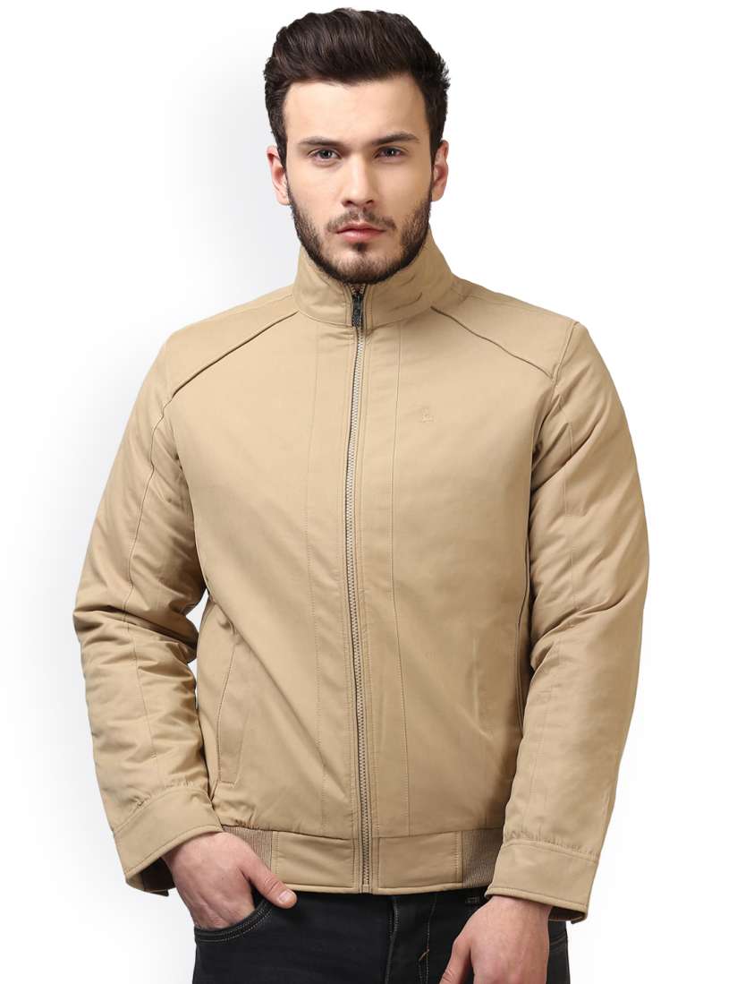 Buy Parx Men Beige Solid Tailored Jacket Jackets for Men 2493537 Myntra