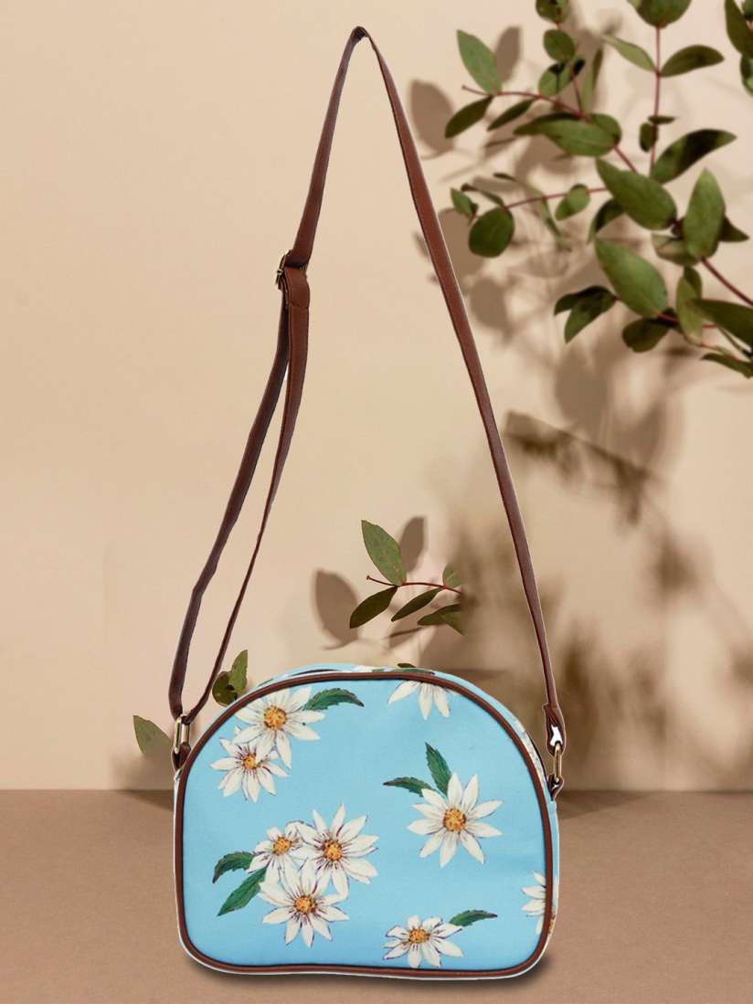 Floral print sling bags hotsell