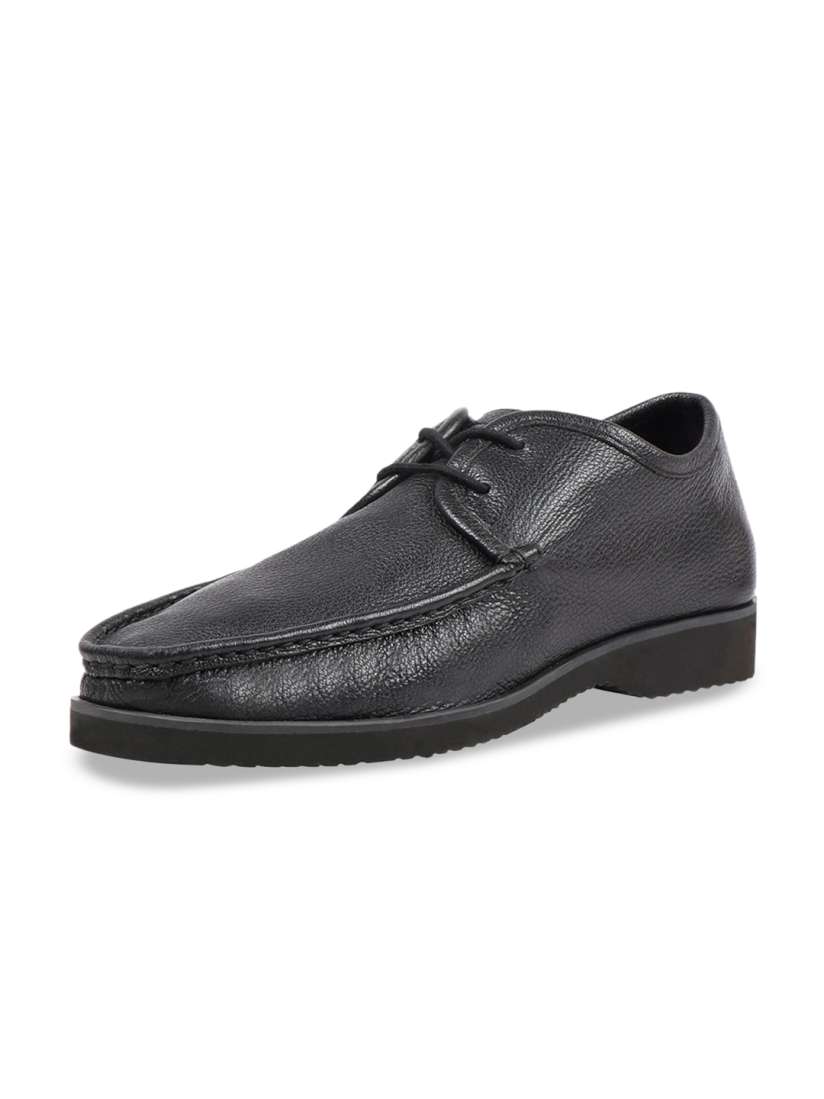 Buy Hidesign Men Black Textured Leather Derbys Casual Shoes for Men 24939278 Myntra