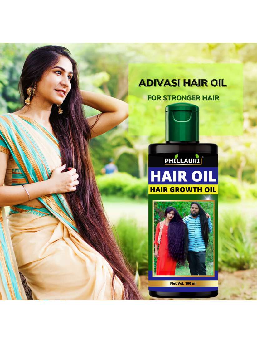 Buy Phillauri Adivasi Hair Oil For Hair Growth Hair Fall Control 100ml Hair Oil for Unisex 24942068 Myntra