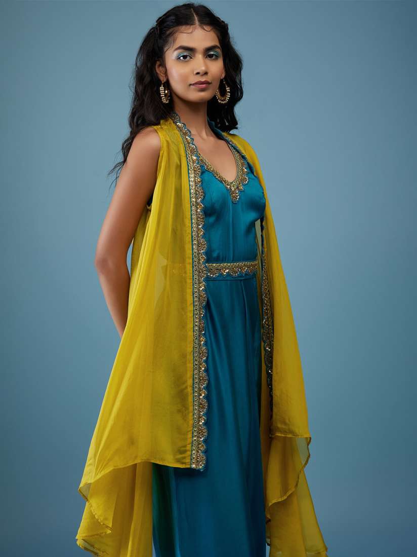 Jumpsuit with shrug myntra new arrivals