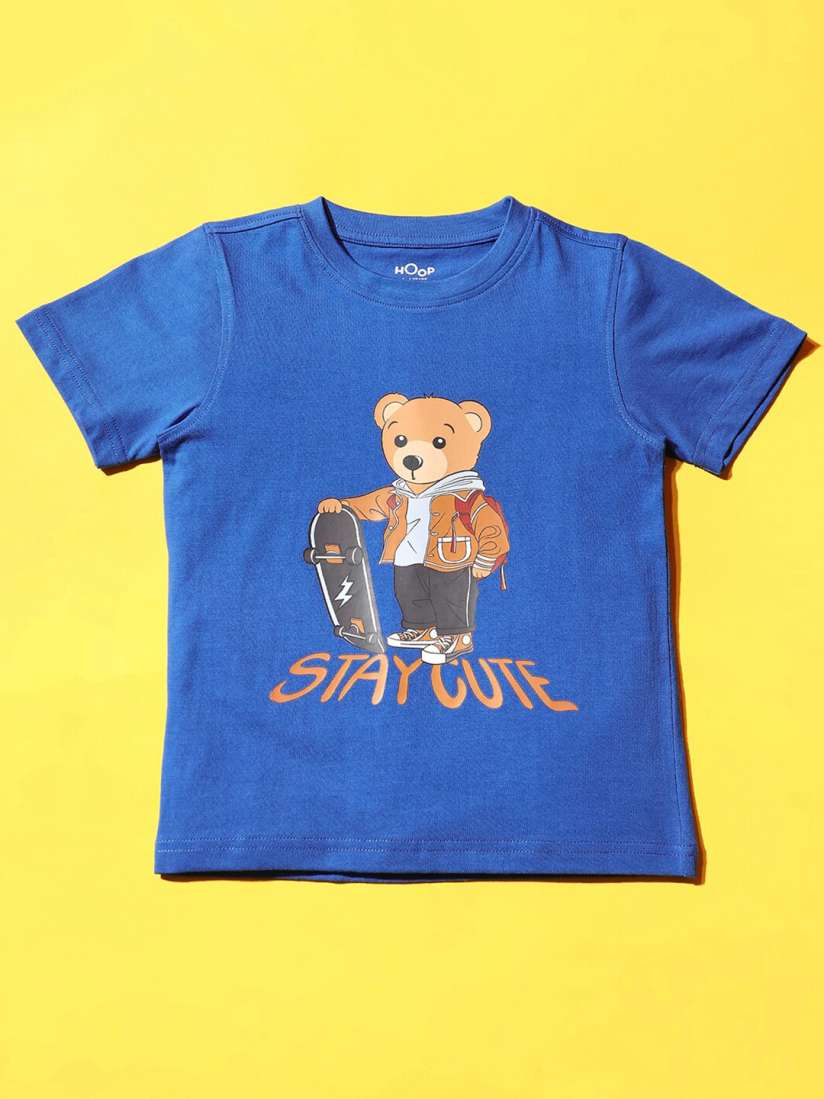 Buy Hoop Boys Printed Cotton T shirt Tshirts for Boys 24951768 Myntra