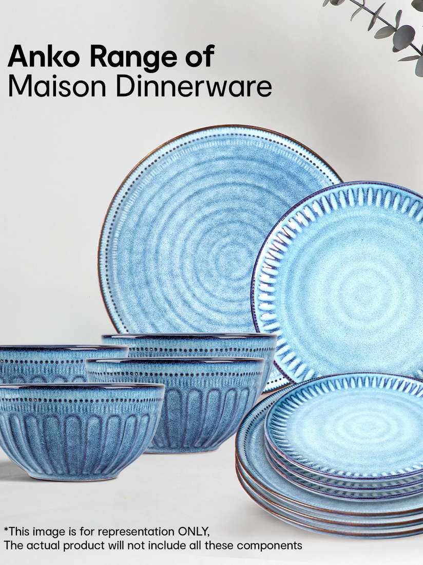 Ceramic Dinnerware Stoneware Dinnerware Sets For Anko Blue Pieces