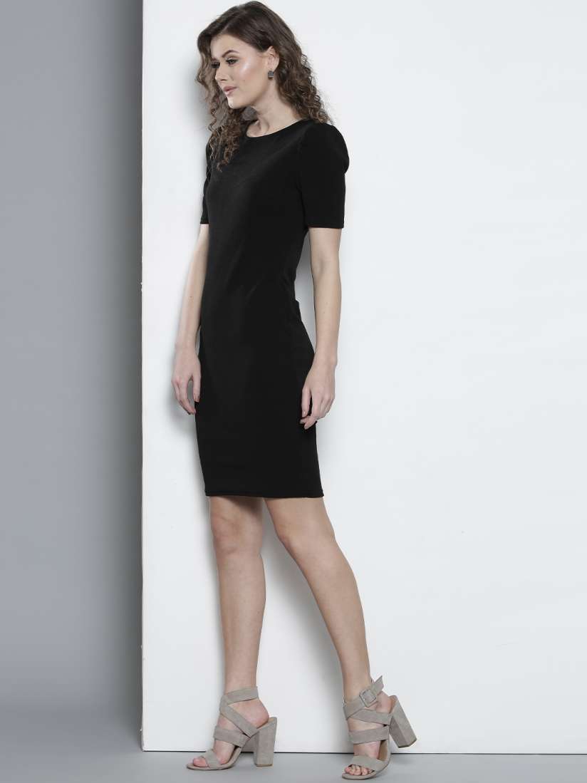 Buy DOROTHY PERKINS Women Black Solid Bodycon Dress Dresses for Women 2495431 Myntra