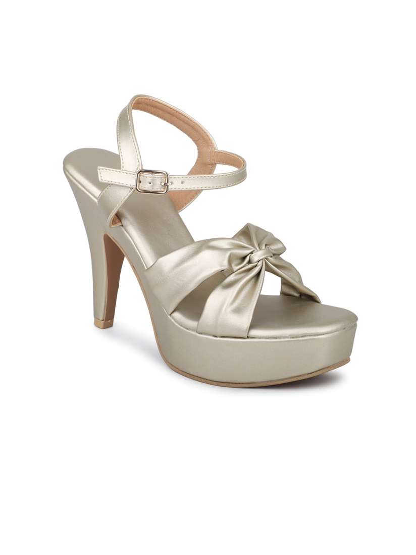Buy Inc 5 Knotted Party Platform Heels With Buckles Heels for Women 24955498 Myntra