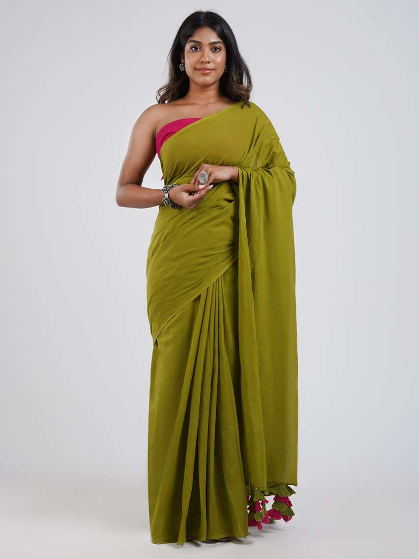 Myntra cotton sarees online shopping 2025