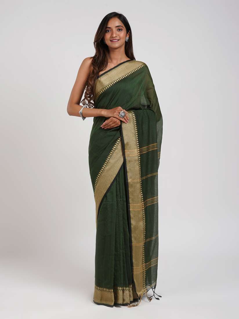 Myntra pure cotton sarees online