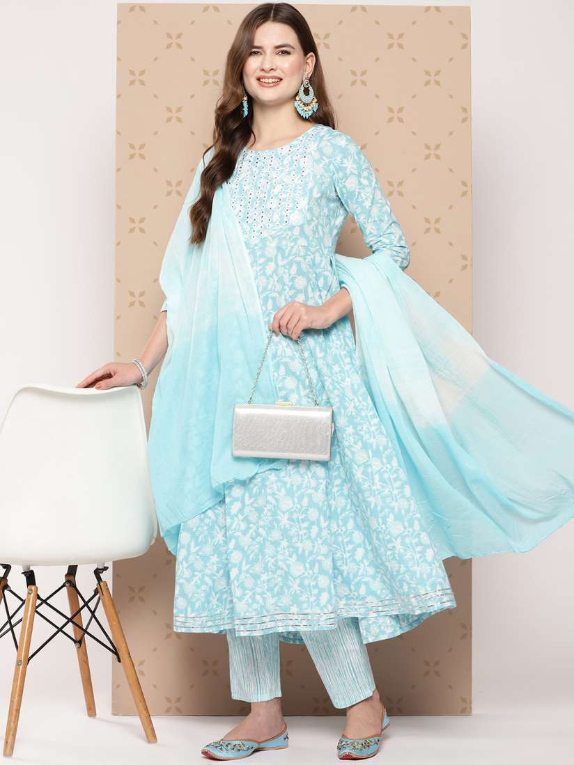 Party wear anarkali dress myntra clearance