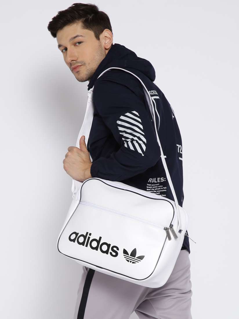 Buy ADIDAS Originals Unisex White Airliner Vint Printed Messenger Bag Messenger Bag for Unisex 2496069 Myntra