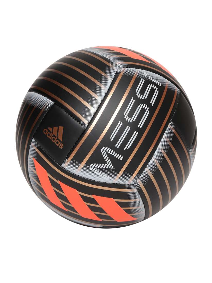 Buy ADIDAS Men Black Brown Messi Q1 Printed Football Footballs for Men 2496093 Myntra