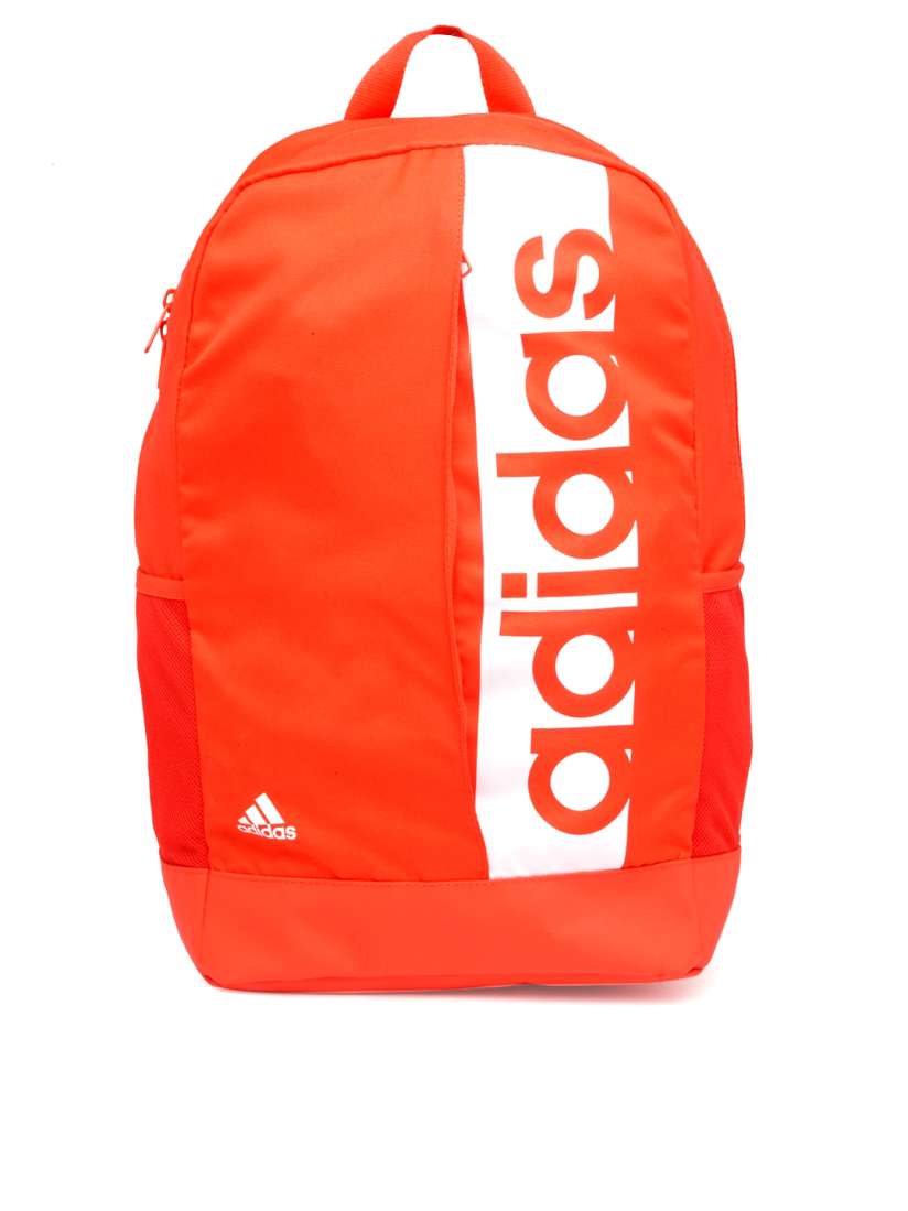 Buy ADIDAS Unisex Orange LIN PER BP D Brand Logo Backpack Backpacks for Unisex 2496219 Myntra