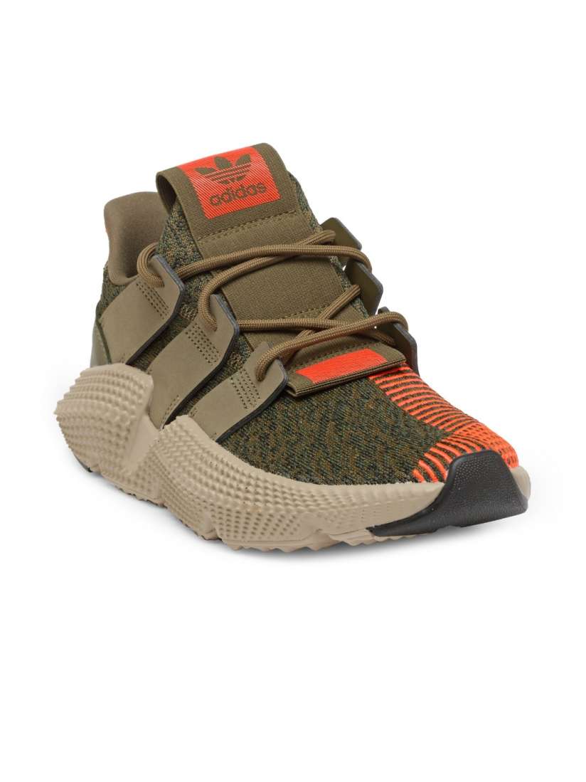 Buy ADIDAS Originals Men Olive Green Coral Orange Prophere Patterned Sneakers Casual Shoes for Men 2496260 Myntra