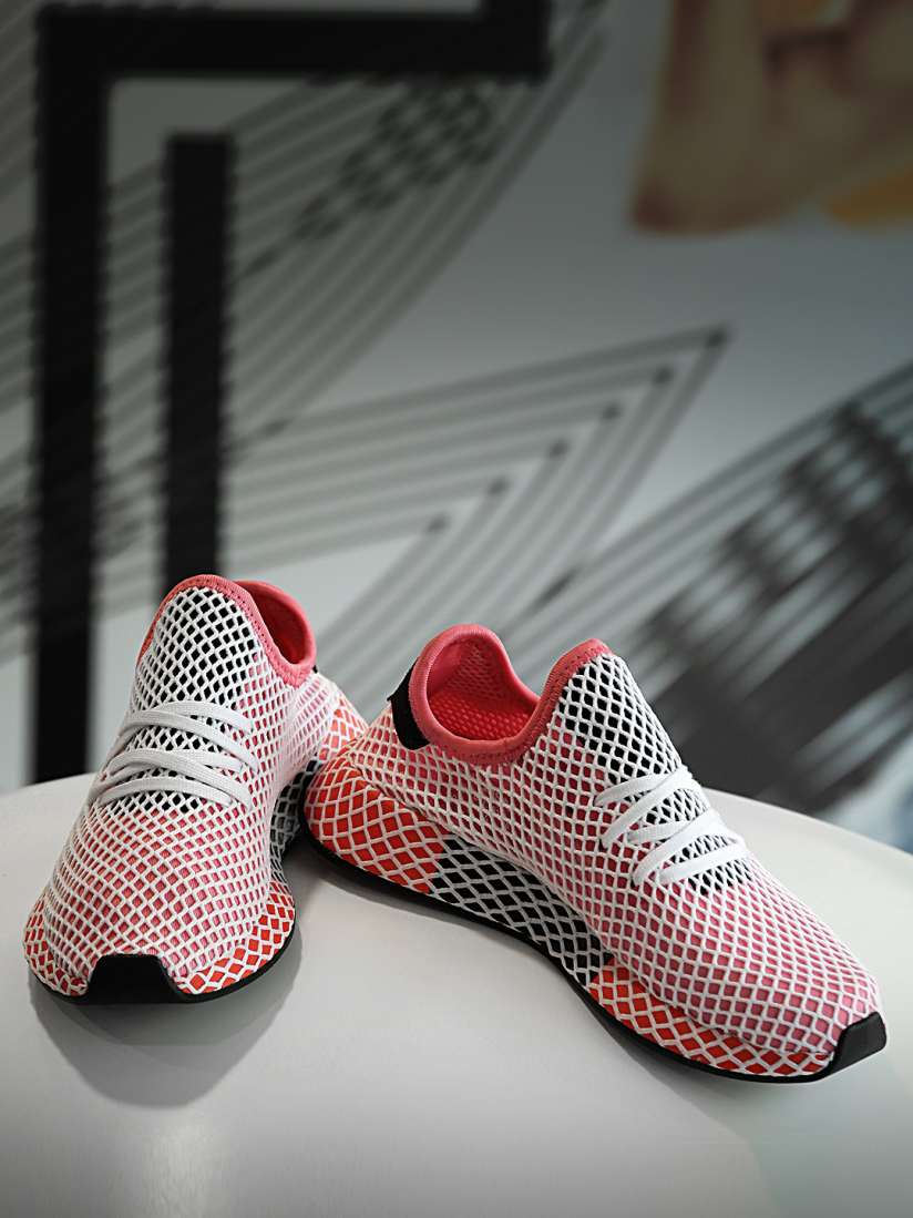 Buy ADIDAS Originals Women Pink White Deerupt Runner Patterned Sneakers Casual Shoes for Women 2496274 Myntra