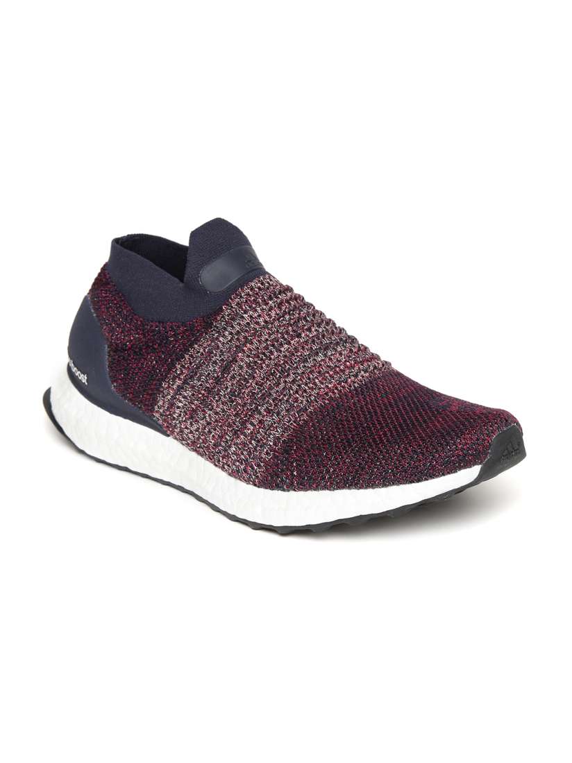 Buy ADIDAS Women Burgundy Navy Ultraboost Laceless Running Shoes Sports Shoes for Women 2496278 Myntra