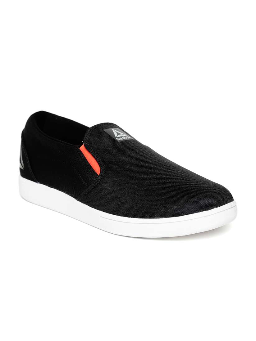 Buy Reebok Men Black Tread Breeze Slip On Sneakers Casual Shoes for Men 2496344 Myntra
