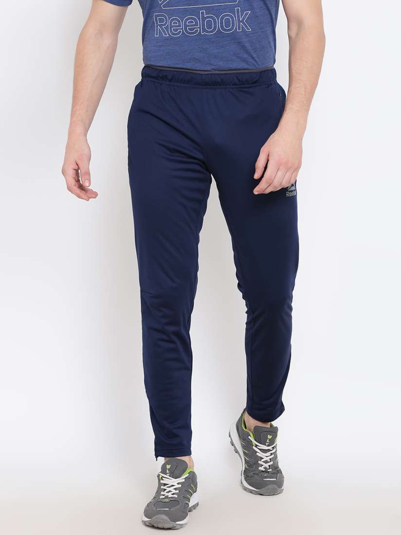 Buy Reebok Men Navy WOR SL Track Pants Track Pants for Men 2497535 Myntra
