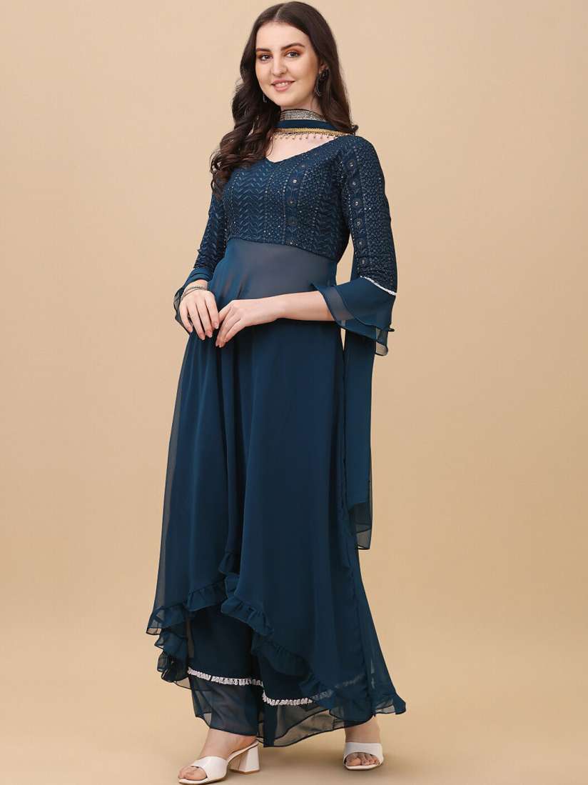 Sharara dress myntra hot sale