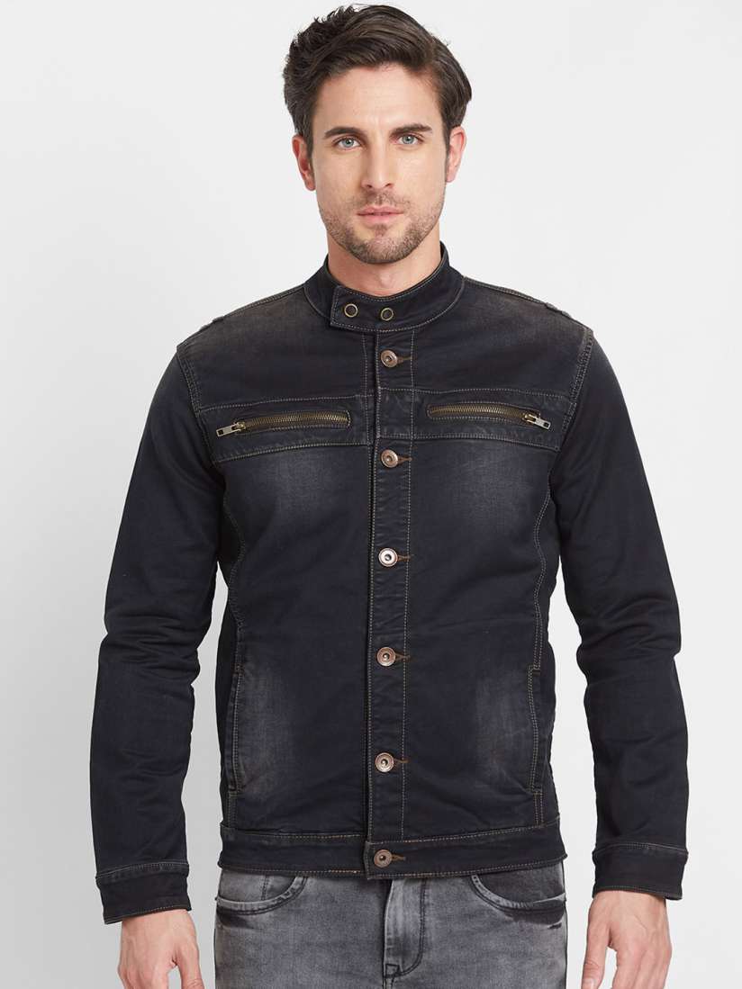 Buy Being Human Camouflage Denim Jacket Jackets for Men 24980626 Myntra