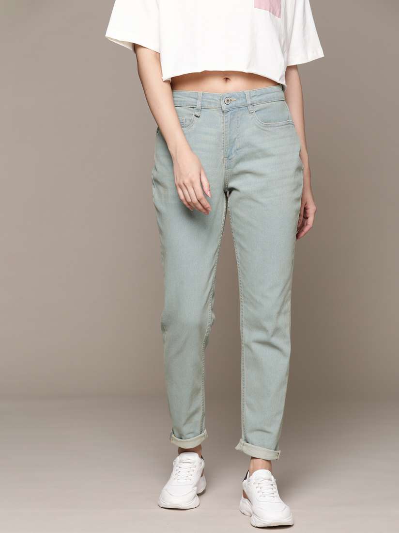 Myntra online shopping for women's jeans clearance