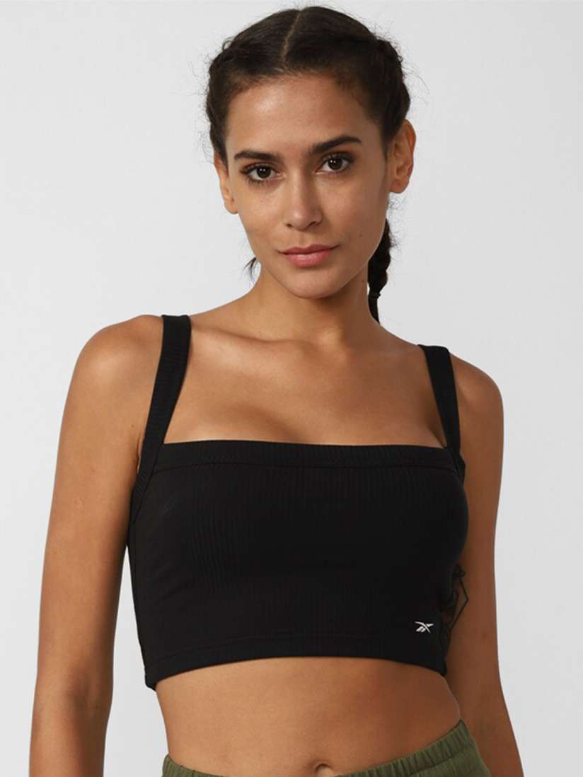 Buy Reebok Brand Logo Printed Detail Top Tops for Women 24992746 Myntra