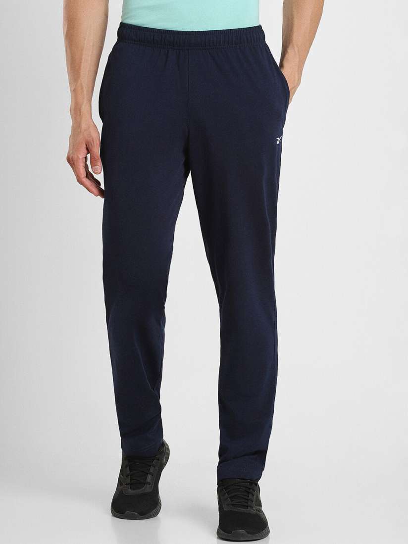 Buy Reebok Men Slim Fit Mid Rise Sports Track Pants Track Pants for Men 24992862 Myntra