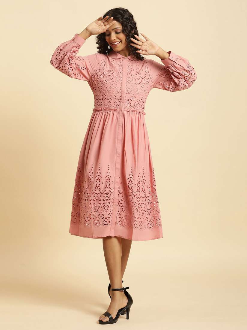 Dress cotton design outlet
