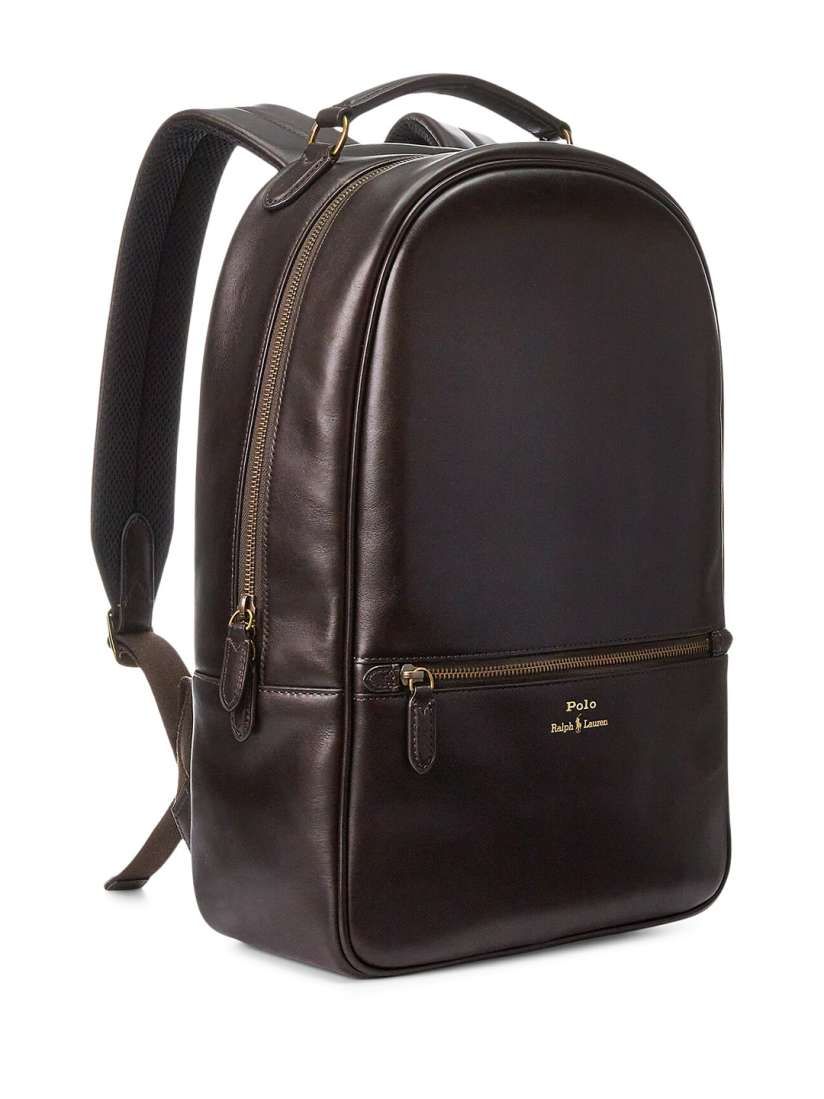 Ralph lauren leather backpack shop