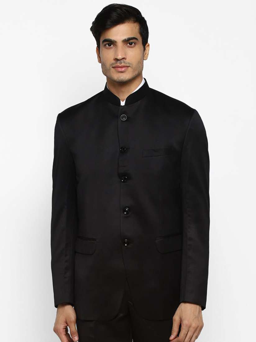 Buy ROYAL KURTA Mandarin Collar Bandhgala Ethnic Blazer Blazers for Men 25008336 Myntra