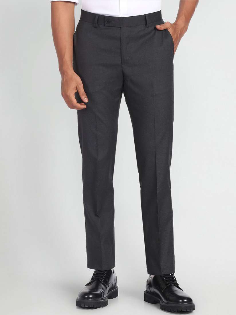 Buy Arrow Men Mid Rise Formal Trousers Trousers for Men 25014116 Myntra