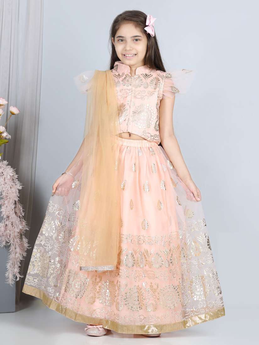Buy WhiteHenz CLOTHING Girls Printed Ready to Wear Lehenga Blouse With Dupatta Lehenga Choli for Girls 25017460 Myntra
