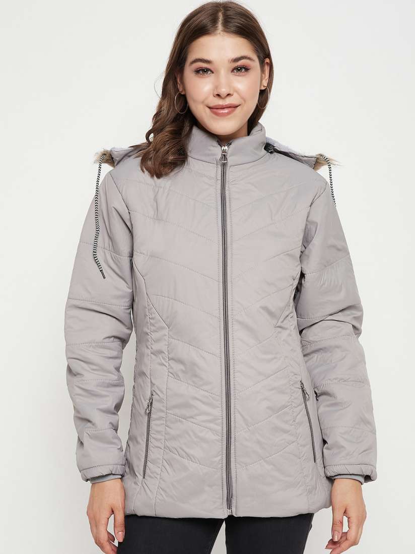 Buy BETTER THINK Hooded Lightweight Longline Parka Jacket Jackets for Women 25024010 Myntra