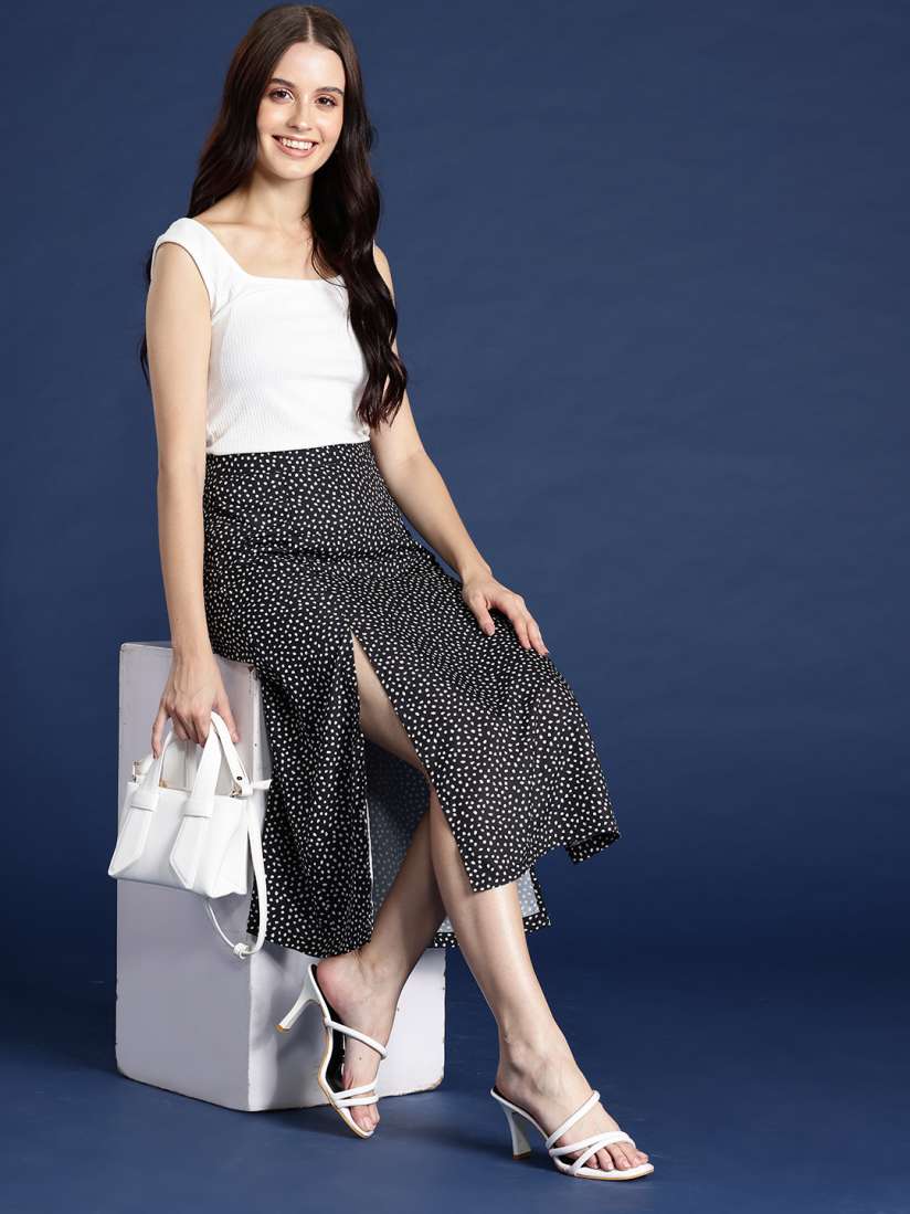 Ladies skirts myntra top