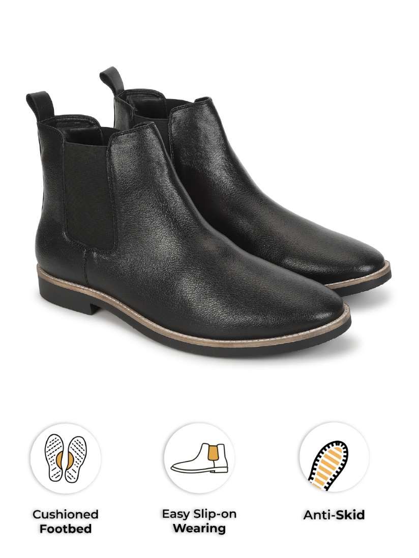 Buy yoho Men Mid Top Lightweight Chelsea Boots Boots for Men 25042816 Myntra