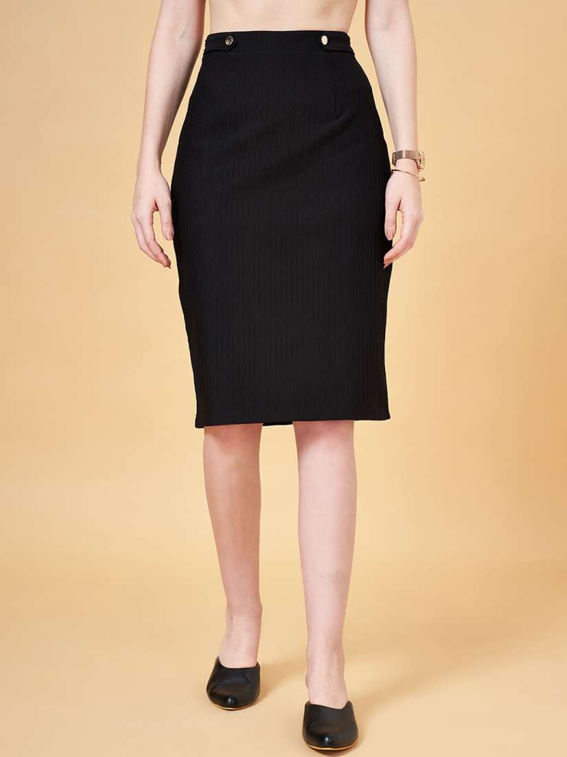 Buy Annabelle by Pantaloons Knee Length Formal A Line Skirt Skirts for Women 25043462 Myntra