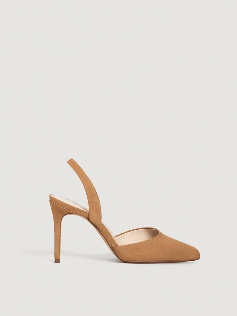 Mango pumps beige online