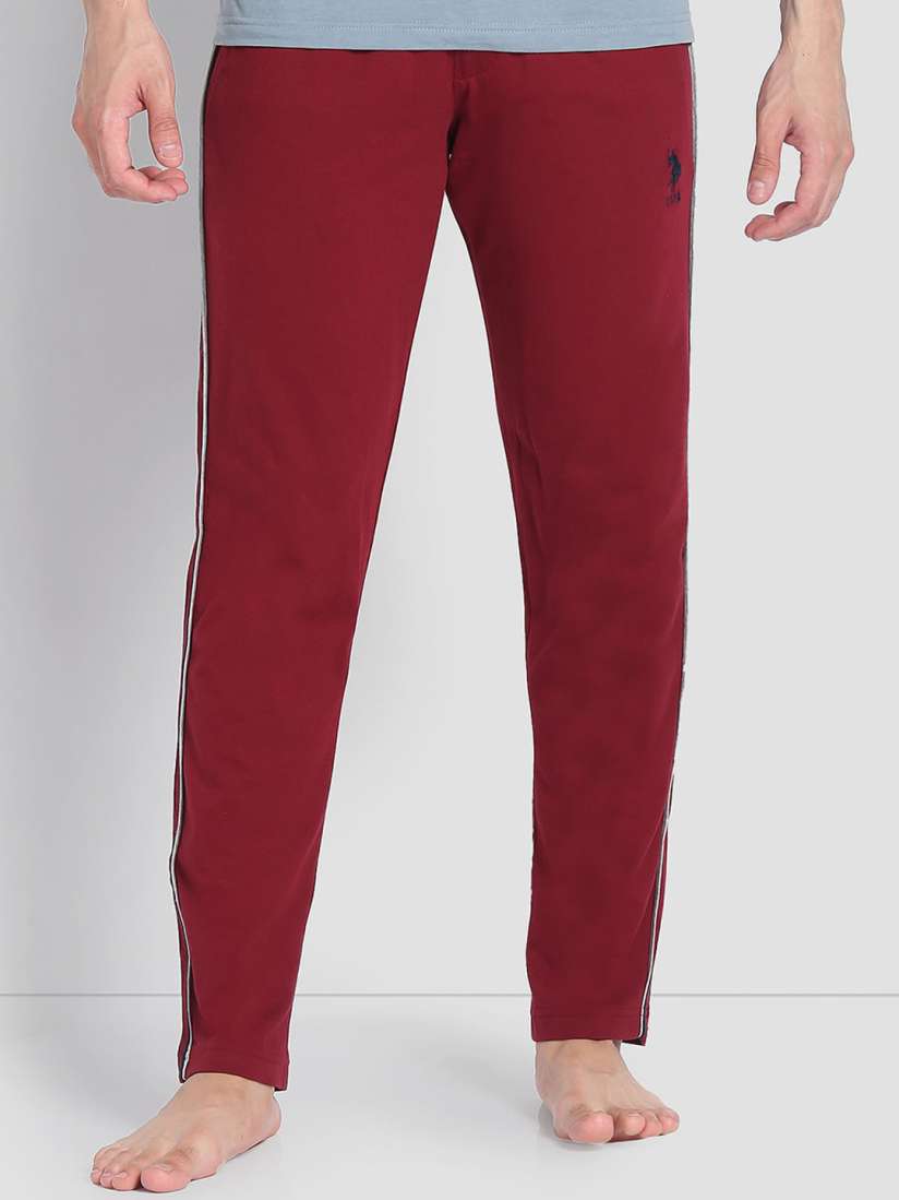 Buy U.S. Polo Assn. Men Mid Rise Lounge Track Pants Lounge Pants for Men 25049678 Myntra