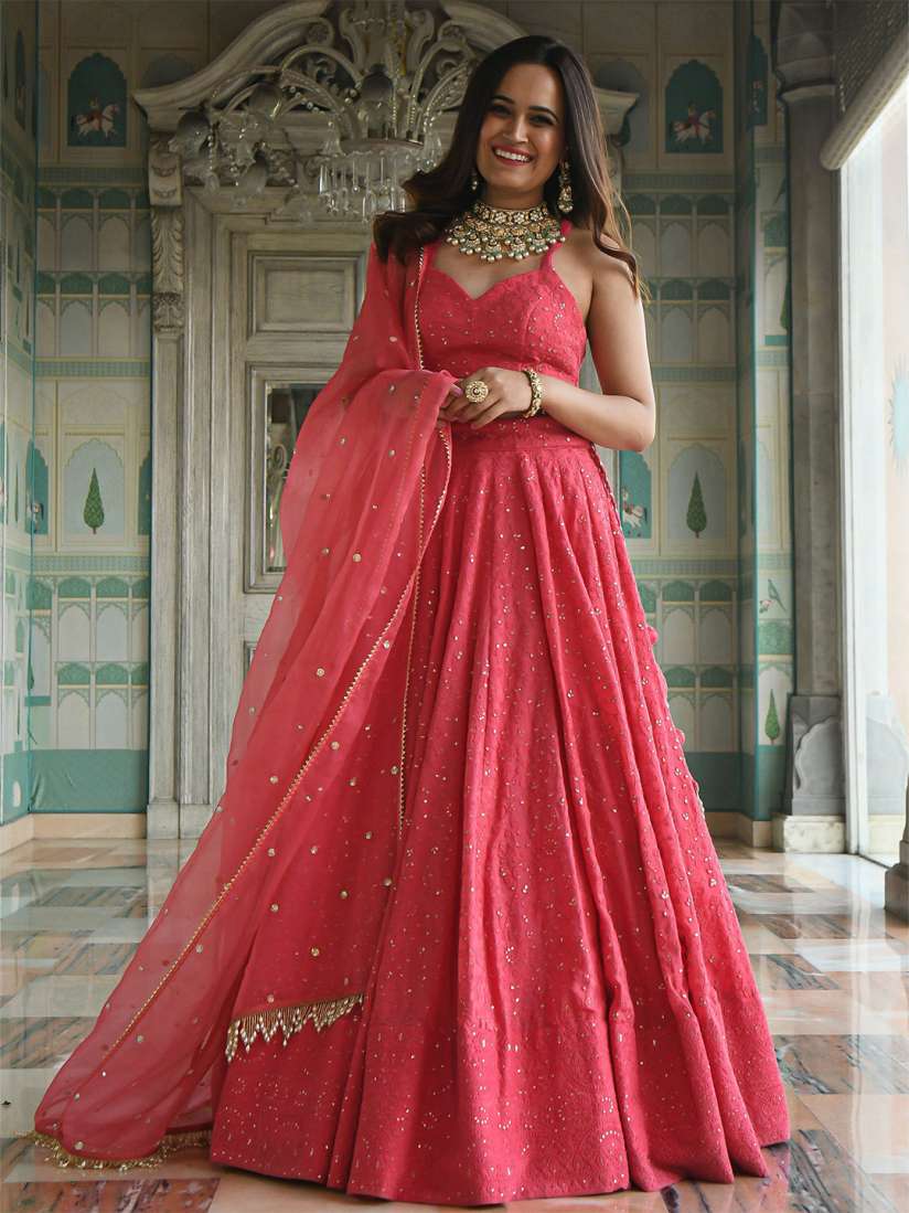 Myntra lehenga dress outlet