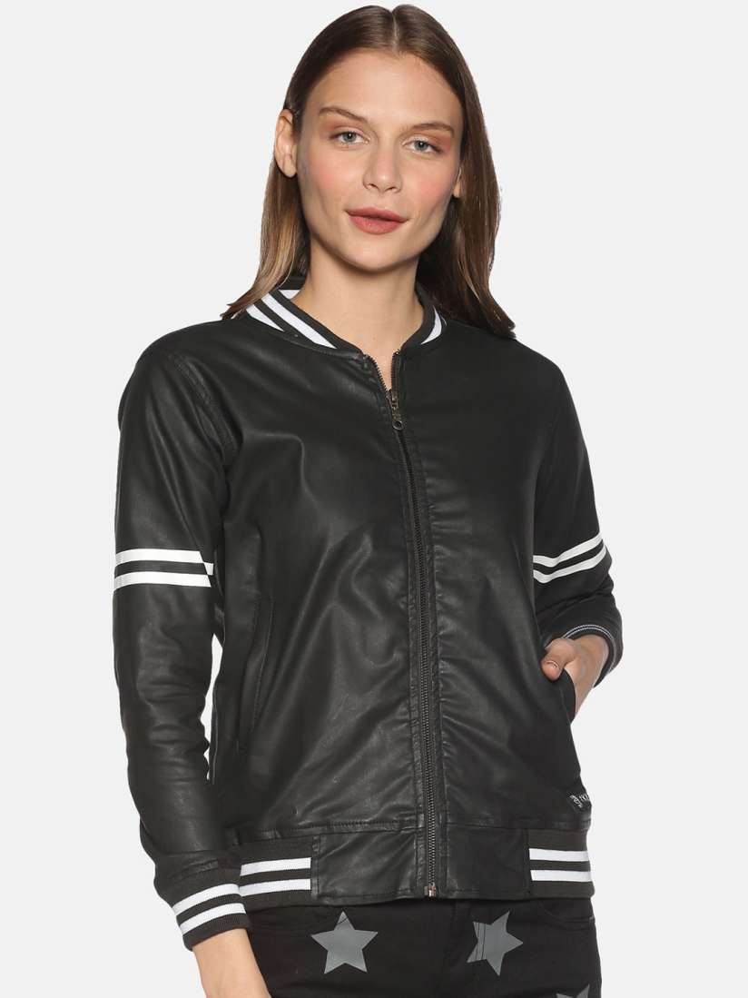 Buy KULTPRIT Lightweight Bomber Jacket Jackets for Women 25051802 Myntra