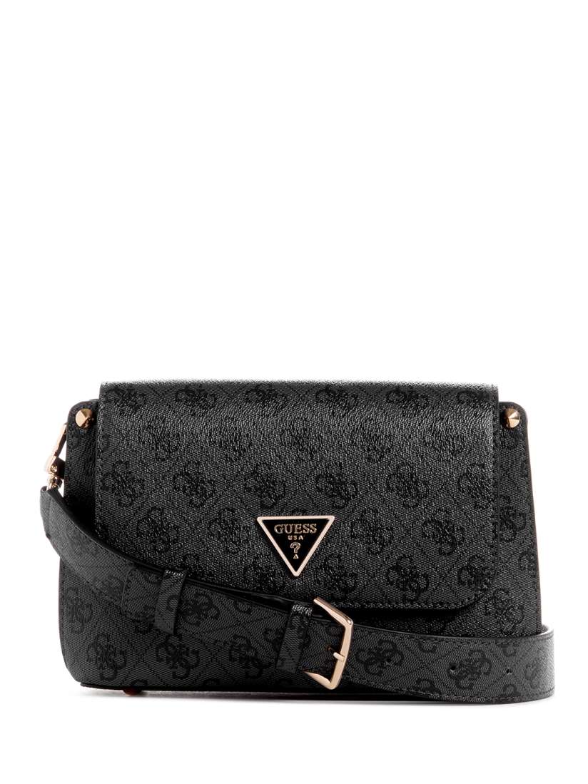 Buy GUESS Brand Logo Printed Structured Shoulder Bag Handbags for Women 25053454 Myntra