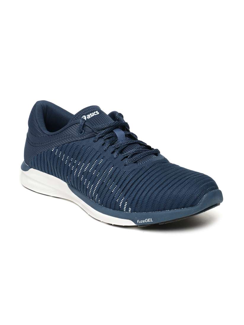 Buy ASICS Men Navy Blue fuzeX Rush Adapt Running Shoes Sports Shoes for Men 2505686 Myntra
