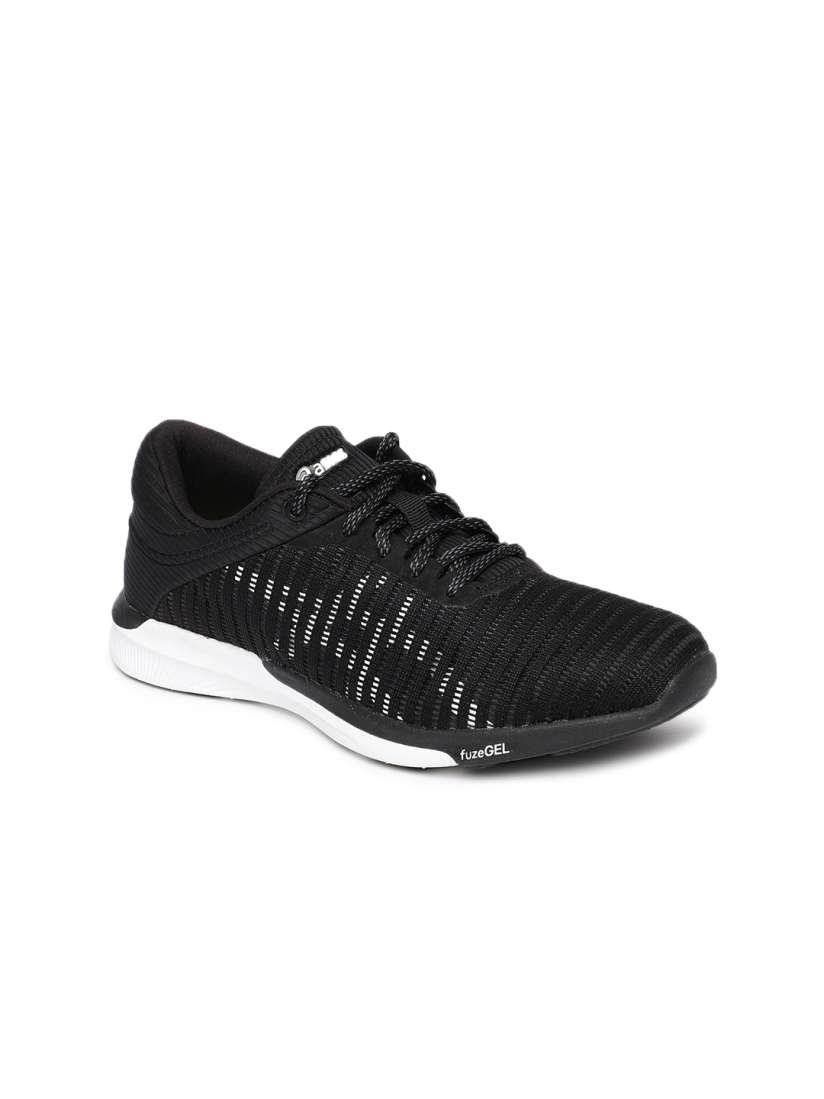 Buy ASICS Women fuzeX Rush Adapt Black Running Shoes Sports Shoes for Women 2505690 Myntra